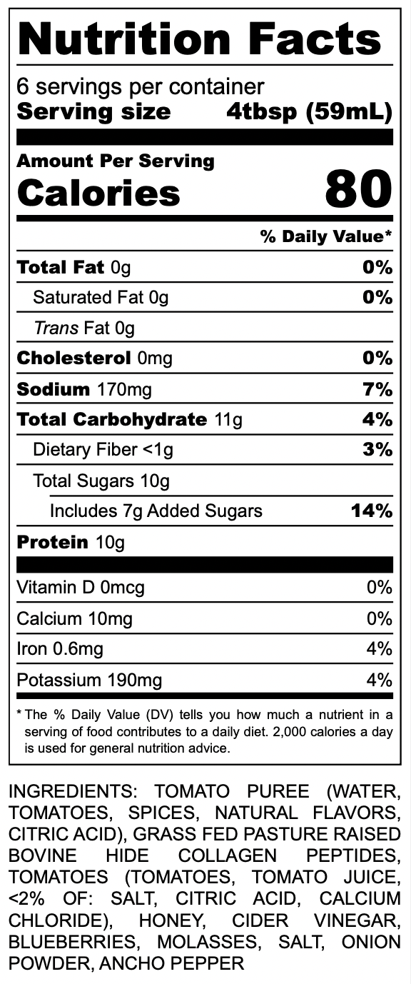 Blueberry Bourbon BBQ