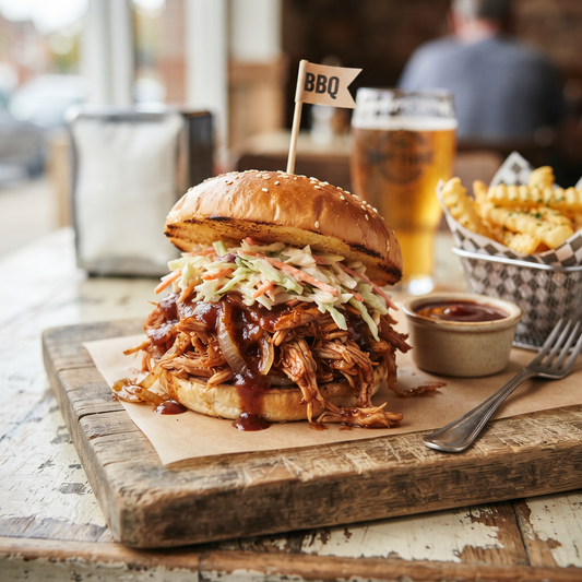 Slow Cooker BBQ Pulled Chicken