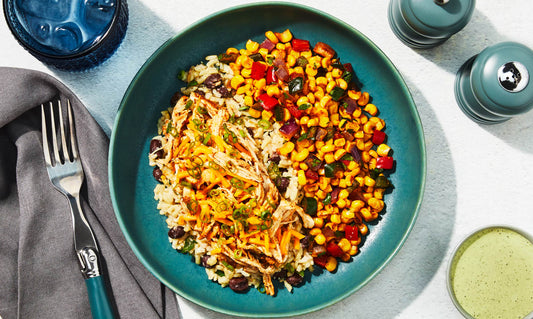 Shredded Chicken Taco Bowl