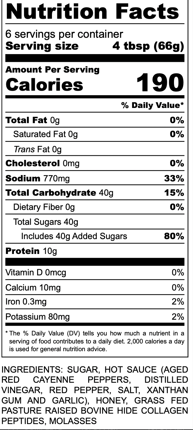 Hot Honey Glaze