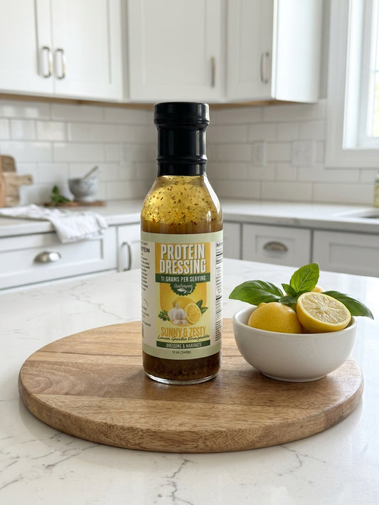 Lemon Garlic Vinaigrette (Sunny & Zesty)
